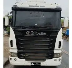 Caminhão Scania G 380 leilao de veiculos do ministerio da justiça