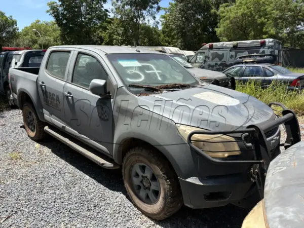 Chevrolet S10 leilao caminhonetes da frota da força nacional de segurança