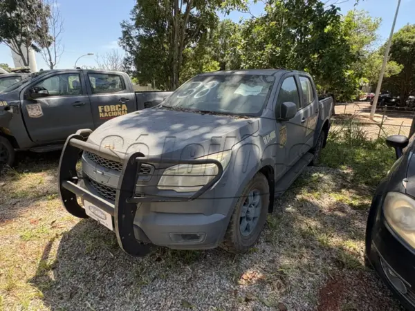 Chevrolet S10 LT 2013 leilao caminhonetes da frota da força nacional de segurança