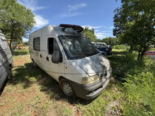 Fiat Ducato Mini Bus Rotan leilao veiculos da frota da força nacional de segurança