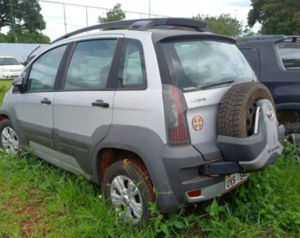 Fiat Idea Adventure leilao veiculos do ministerio da justiça