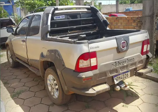 Fiat Strada leilao de veiculos do ministerio da justiça