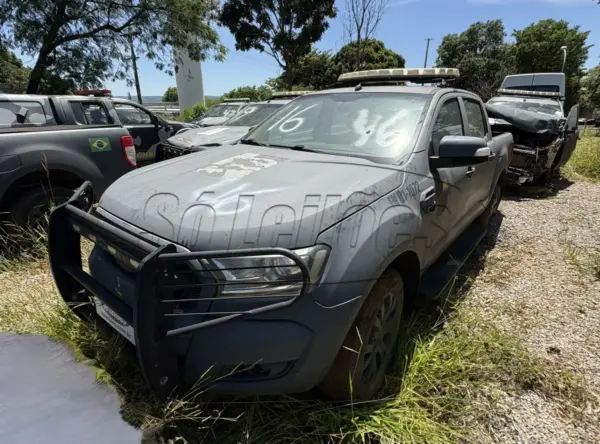 Ford Ranger XLT 4x4 leilao caminhonetes da frota da força nacional de segurança