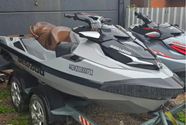 Jet Ski Seadoo 2018 leilao de veiculos da justiça federal