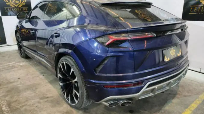 Lamborghini Urus no Leilão de Combate ao Trafico de Drogas