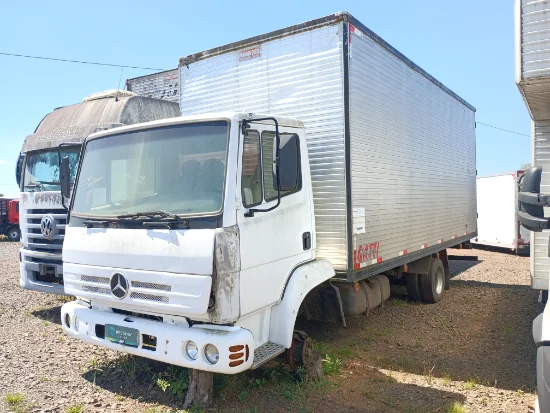 Mercedes Benz 712 2002 Diesel leilao de veiculos de banco