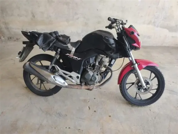 Moto Honda CG 160 Fan leilão veiculos Detran Parana