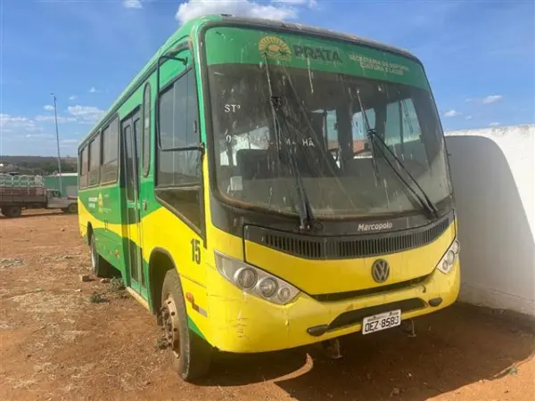 Ônibus Volkswagen leilão veiculos de frota prefeitura