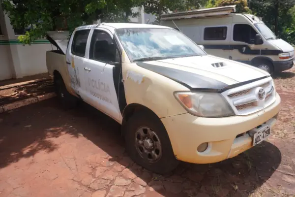 Toyota Hilux SR Leilão Viaturas policia militar e bombeiros