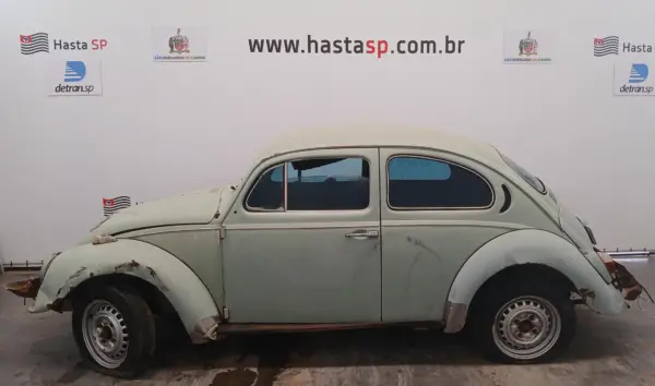 Volkswagen Fusca 1975 leilao  veiculos detran são paulo