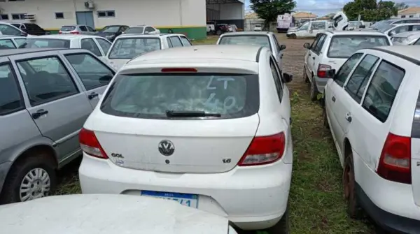 Volkswagen Gol Power 1.6 2009 leilao veiculo frota governo estadual