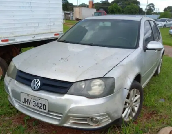 Volkswagen Golf Sportline leilao veiculos do ministerio da justiça