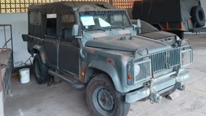 Leilão de viaturas do Exército tem Ford Jeep 4×4 1973 a partir de 3 mil reais, Bandeirante e Defender Por 6 mil Reais