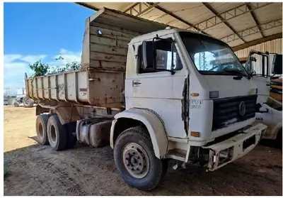 Caminhão Volkswagen 12.170 BT Caçamba  leilão veiculos prefeitura