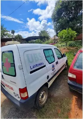 Peugeot Partner Reves Ambulância  leilão veiculos prefeitura
