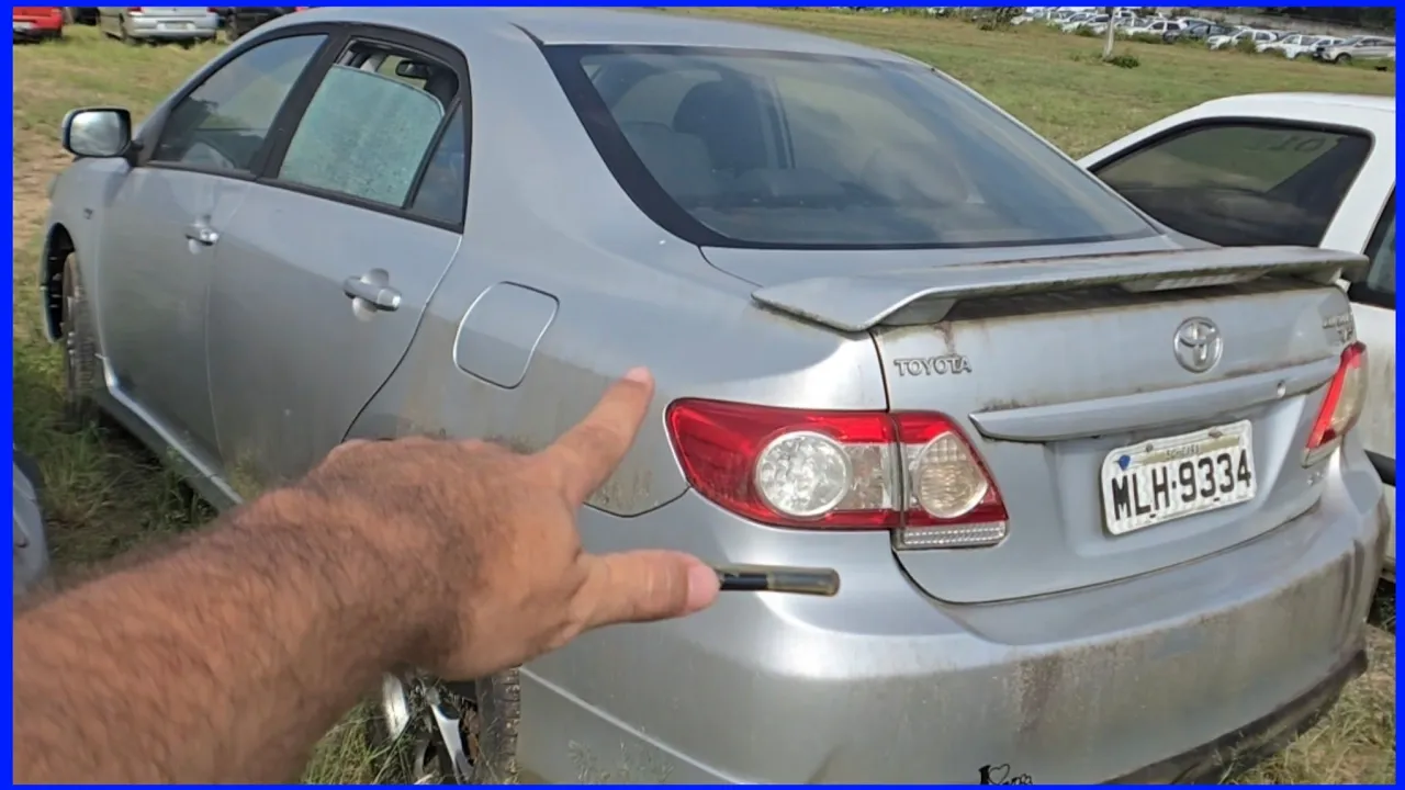 COROLLA XRS e Outros VEÍCULOS no LEILÃO