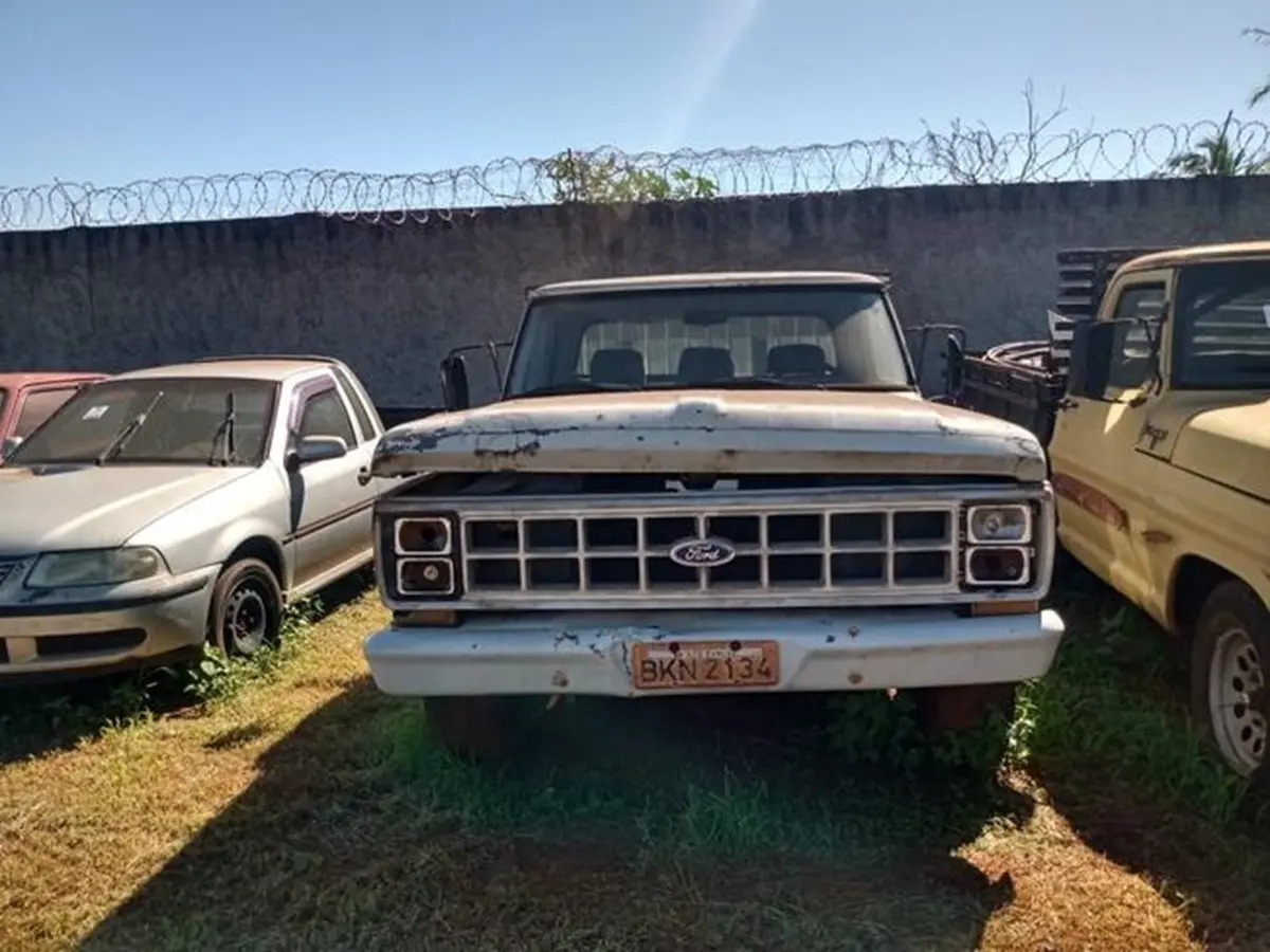 ford f1000 no leilão de caminhonetes
