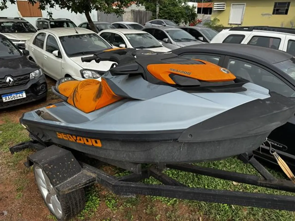 Jet Ski, carros e motos no leilão da Justiça Estadual