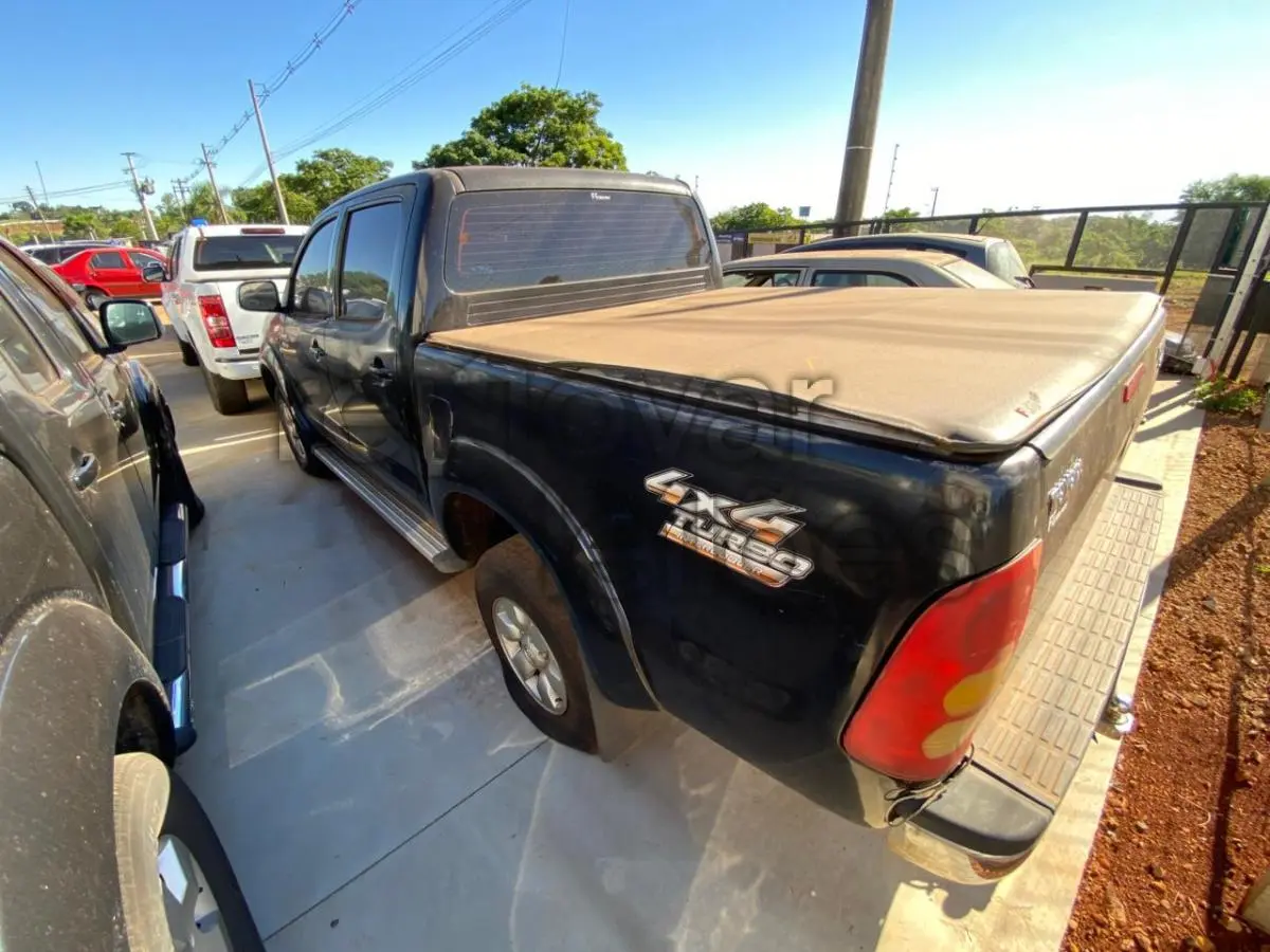 leilão de veiculos aprendidos policia fedral TOYOTA HILUX CD 4X4
