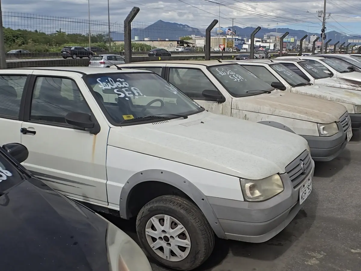 189 Carro Popular a partir de 500 Reais no leilão de frota do Governo Estadual