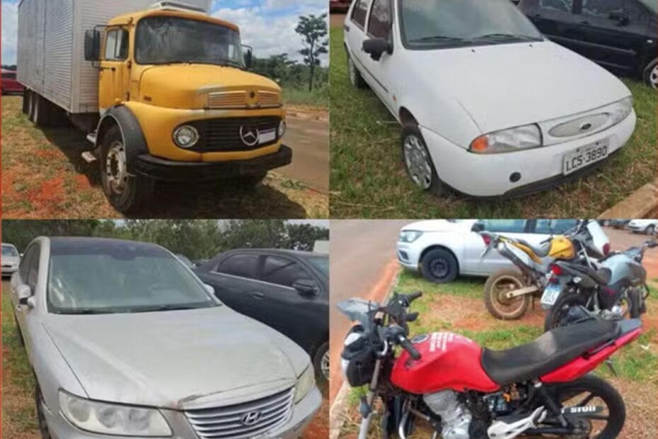 Leilão da Polícia Civil do DF oferece veículos e sucatas