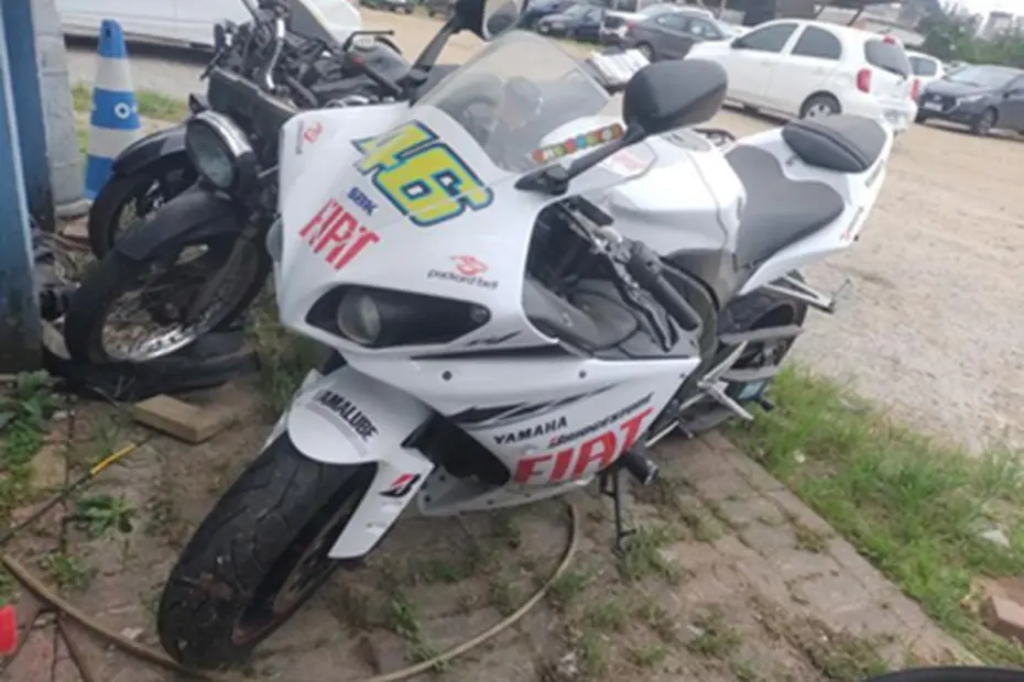 Motos de Luxo Yamaha R1 e CBR 1000RR no leilão do Detran