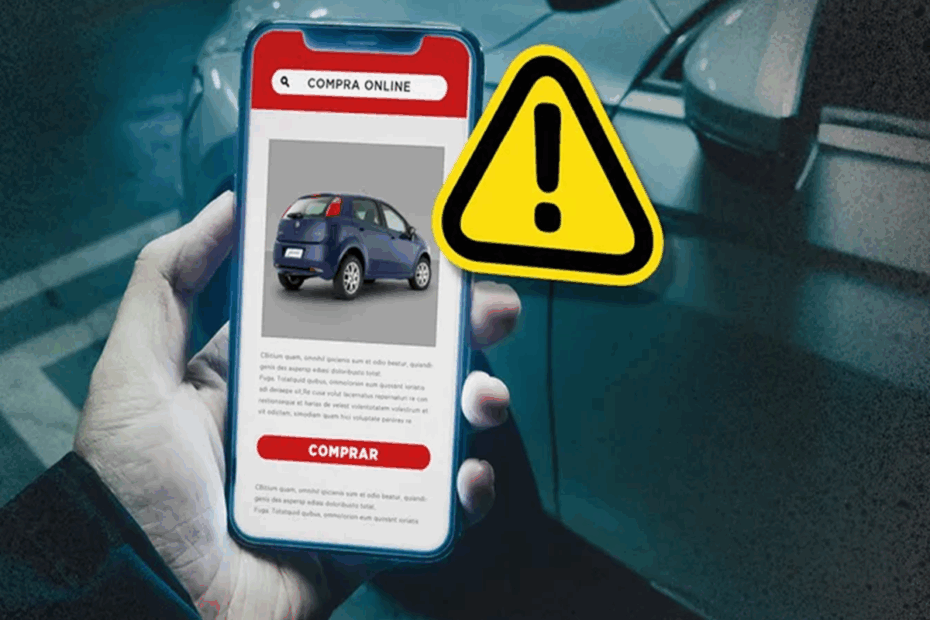 golpe com carro vendido pelo Facebook