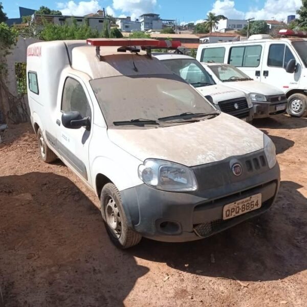 Ambulância Fiat Fiorino HD WK Leilão de Prefeitura tem carros, ônibus, Vans e Materiais