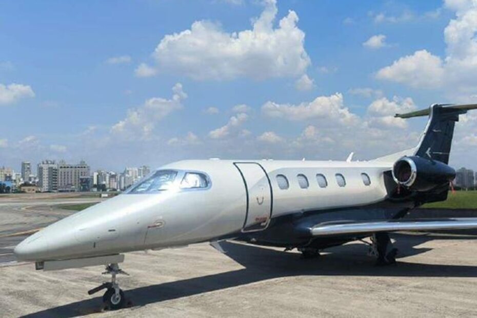 Leilão de apreensões do narcotráfico tem avião a jato de luxo da Embraer com 30% de Desconto