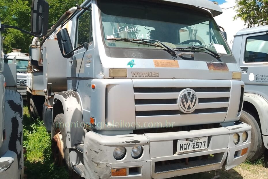 Companhia de Saneamento realiza leilãocom 127 Lotes de caminhões e equipamentos a partir de 500 Rais