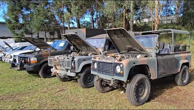 LEILÃO do EXÉRCITO tem SUV, Caminhonetes e Caminhões 4x4