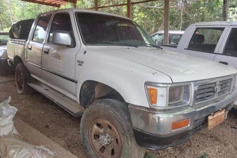 Leilão do ICMBio tem 89 caminhonetes Toyota Bandeirante, Hilux, L200 Triton e Ranger e GM S10