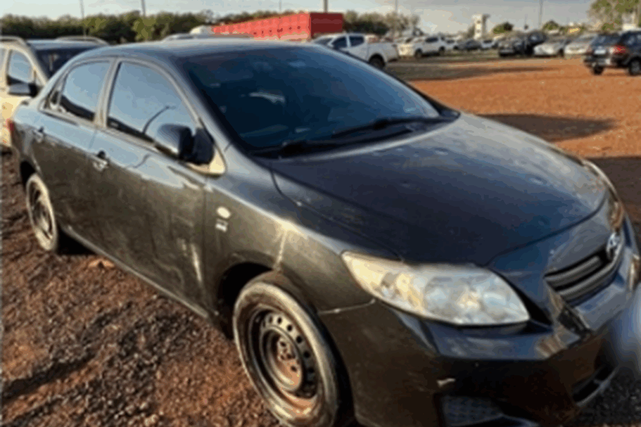 Corolla, Sprinter e outros veículos no leilão de viaturas da Policia Feral