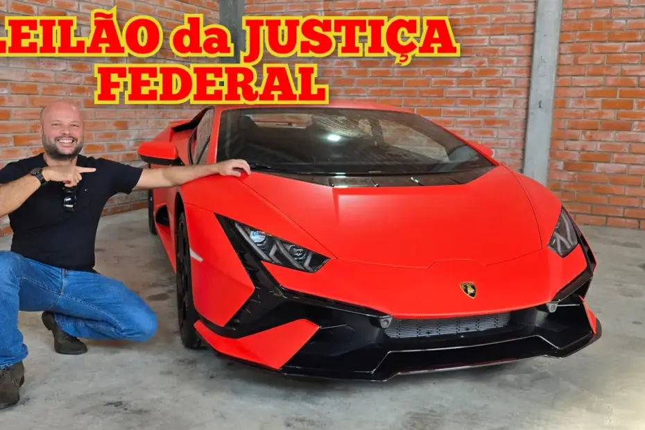 LEILÃO da JUSTIÇA tem Lamborghini V10, Caminhão e SUV a Partir de 2 mil Reais