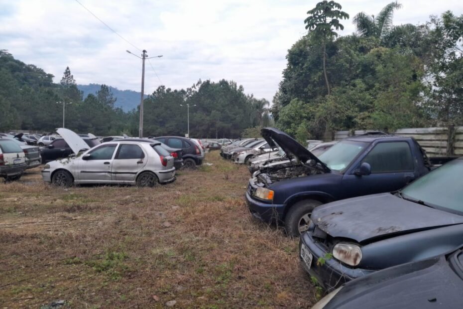 Leilão do Detran em Jaraguá do Sul acontece dia 30 com carros e motos disponíveis a preços atrativos