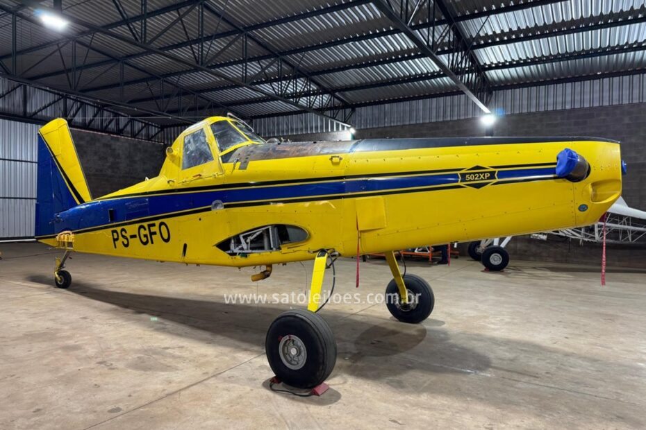 Avião Air Tractor no leilão de seguradora