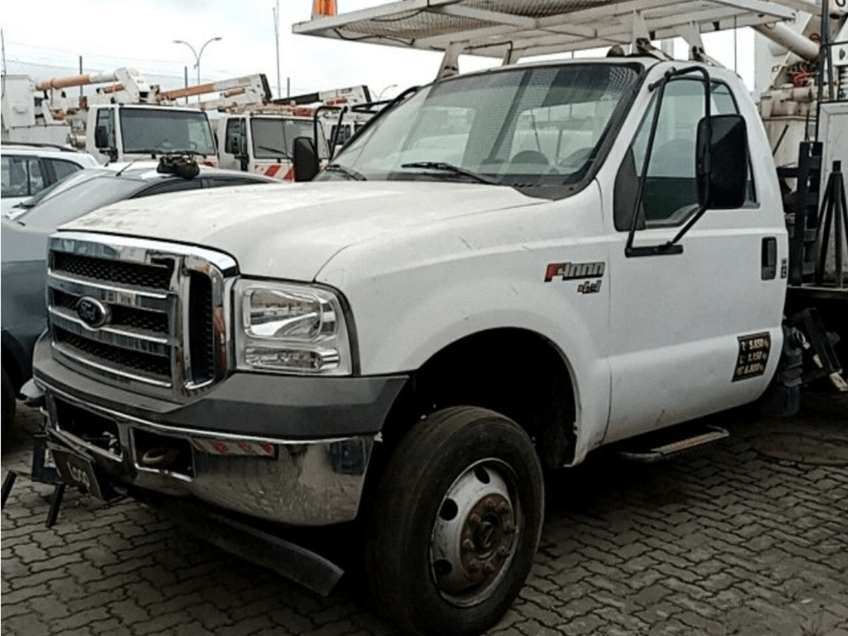 Caminhões Mercedes e Ford F4000 no leilão de Frota