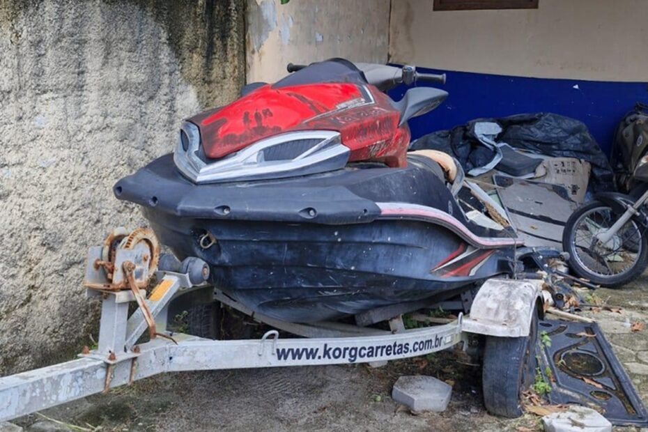 Jet Ski SUV e carros de luxo no leilão do Ministério da Justiça