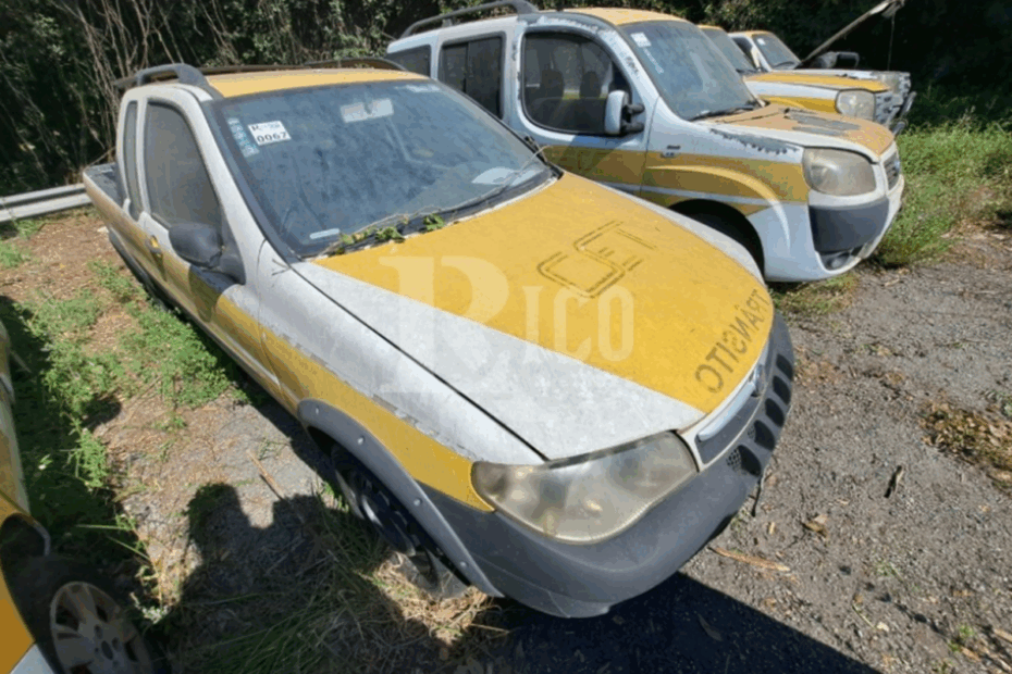 Leilão de Frota da CET tem Fiar Strada Doblo e outros veiculos