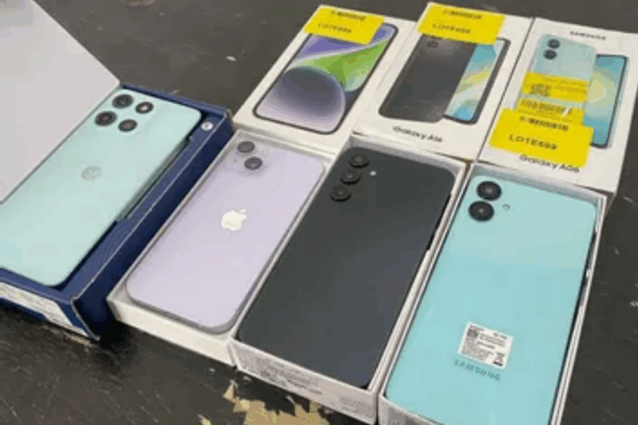 Leilão de eletrônicos tem Iphone, PlayStation, Smart Tv e Micro-ondas