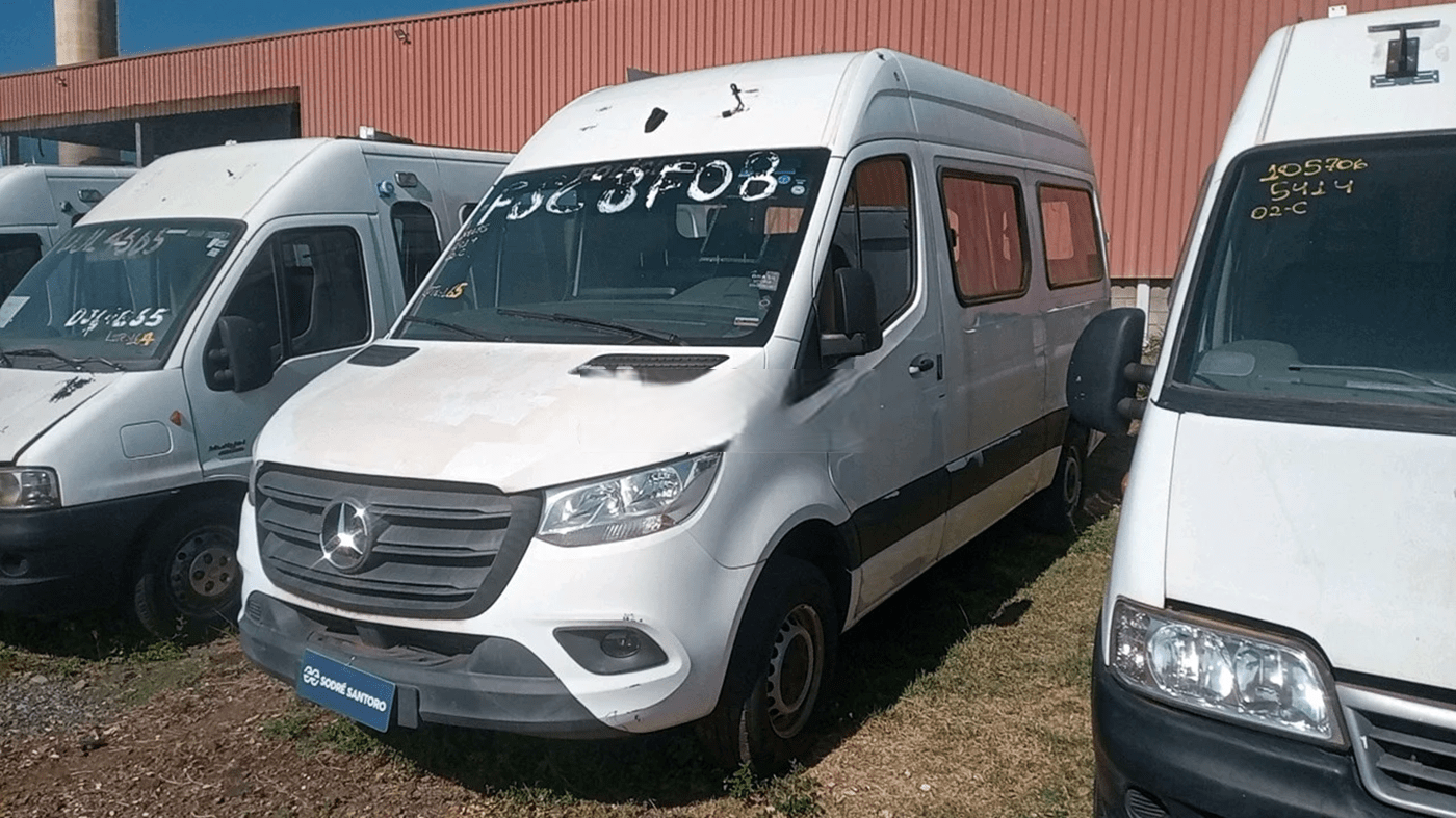 Leilão de frota do governo estadual de São Paulo tem 36 Vans Sprinter, Renaut Master e Boxer