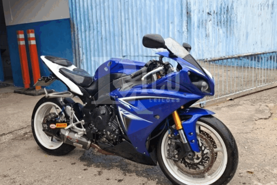 Leilão do Detran SP tem Yamaha R1, Honda XRE e outras motos