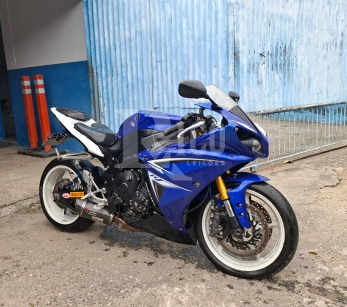 Leilão do Detran SP tem Yamaha R1, Honda XRE e outras motos