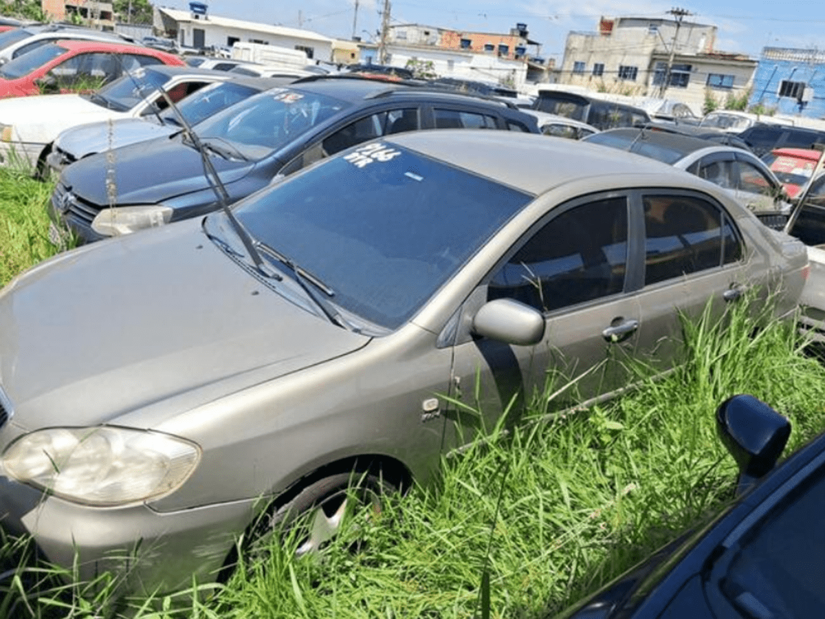 Leilão do detran tem Corolla, Civic, Kobi e Outros veículos