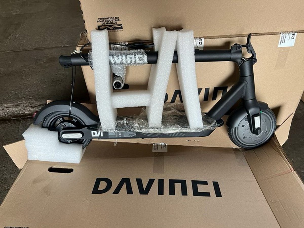 Leilão tem 34 patinetes eletricos novos em até 12x no cartão