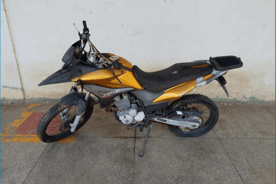 Motos Honda XRE e Bros Leilão de Viaturas da Polícia Militar