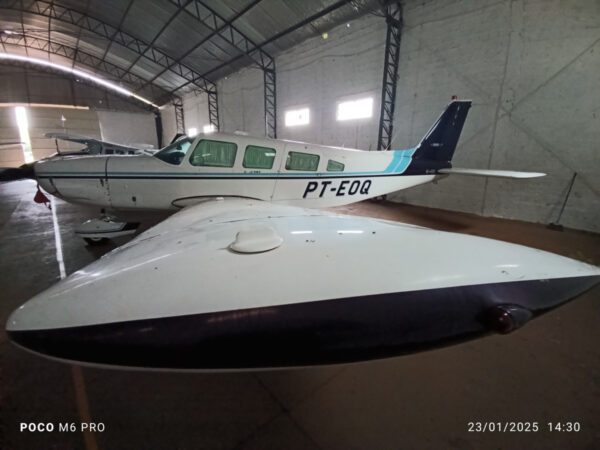 Avião monomotor Embraer no leilão de combate ao tráfico de drogas