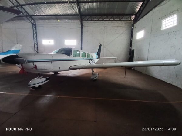 Avião monomotor Embraer no leilão de combate ao tráfico de drogas