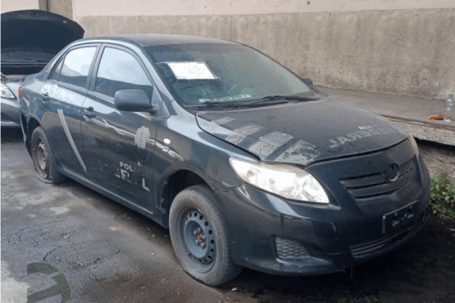 Corolla e Volkswagen Golf a partir de R$ 6.100 Sonata, Focus no leilão de viaturas da Polícia Federal