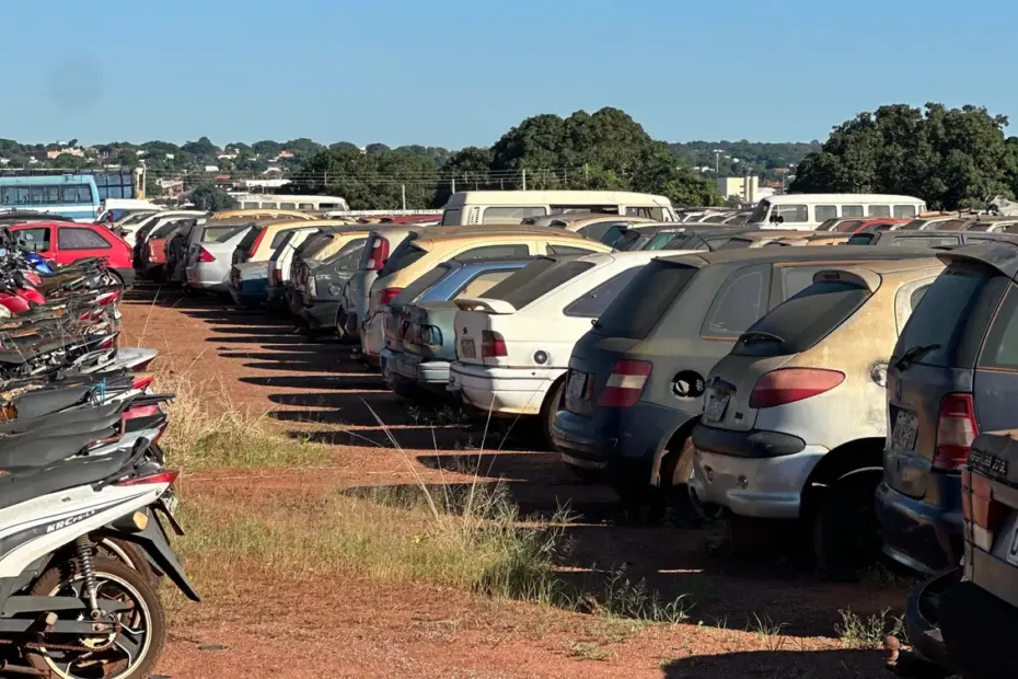 Detran-GO vai leiloar mais de 3 mil veículos em setembro; veja como participar
